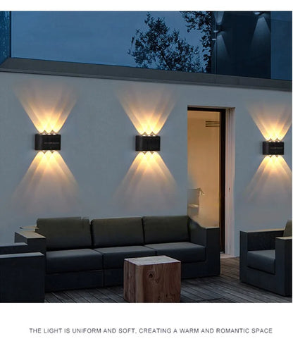 4-16LED Outdoor Solar Porch Fence Stairs Wall Light - ozonlineshopper