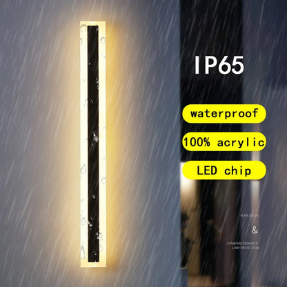 Waterproof IP65 Outdoor Long LED Wall Light Lighting Sconce - ozonlineshopper