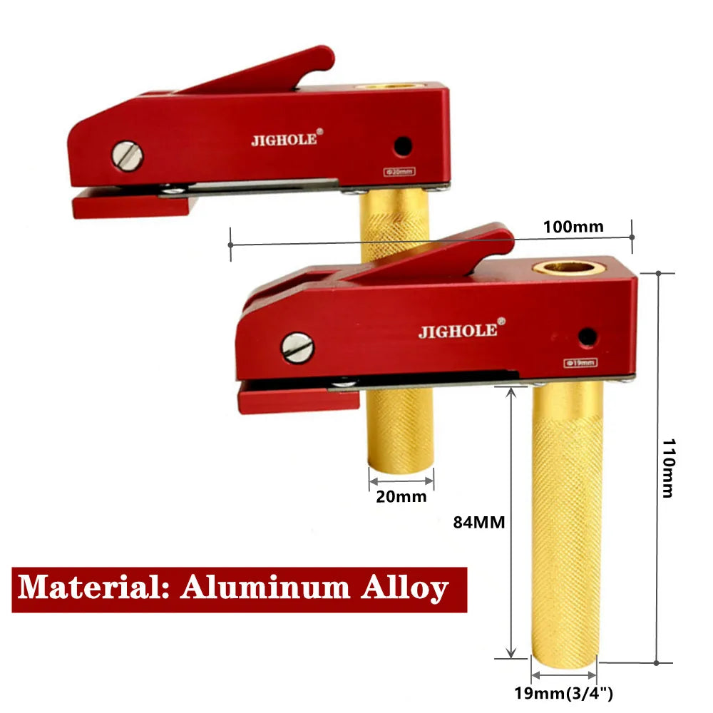 3/4 Inch and 20mm Aluminum Alloy Hold Down Benchtop Quick Clamps - ozonlineshopper