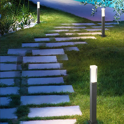 Outdoor waterproof IP65 aluminum column LED garden path square landscape light - ozonlineshopper