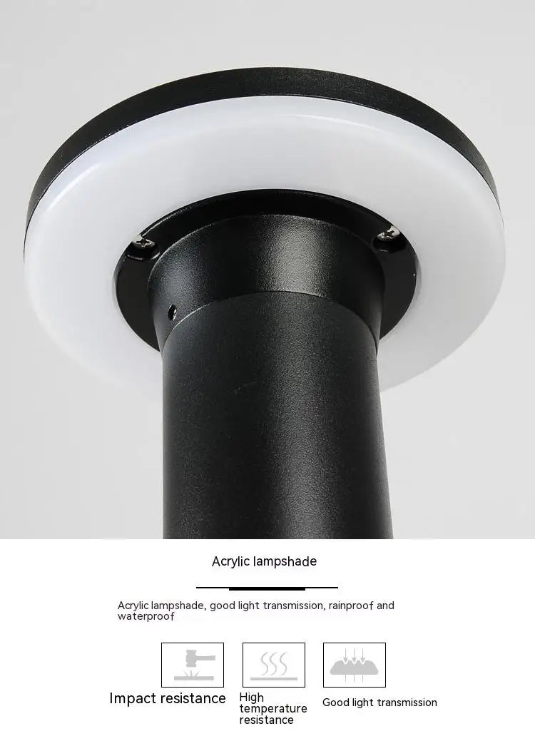 30CM/60CM Outdoor Waterproof IP65 LED Lawn Pillar Lamp Lights - ozonlineshopper